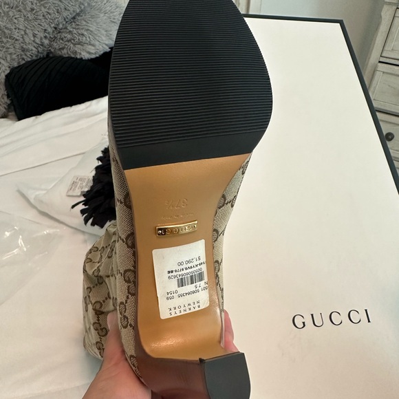 COPY - Gucci monogram knee high boots - Picture 4 of 8